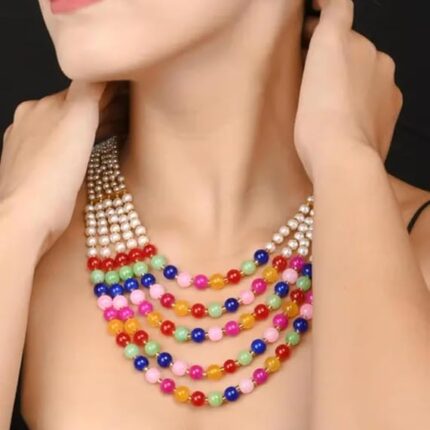 Multicolor Beaded Necklace